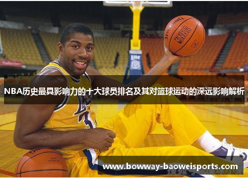 NBA历史最具影响力的十大球员排名及其对篮球运动的深远影响解析